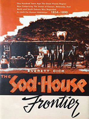 cover image of The Sod-house Frontier, 1854-1890